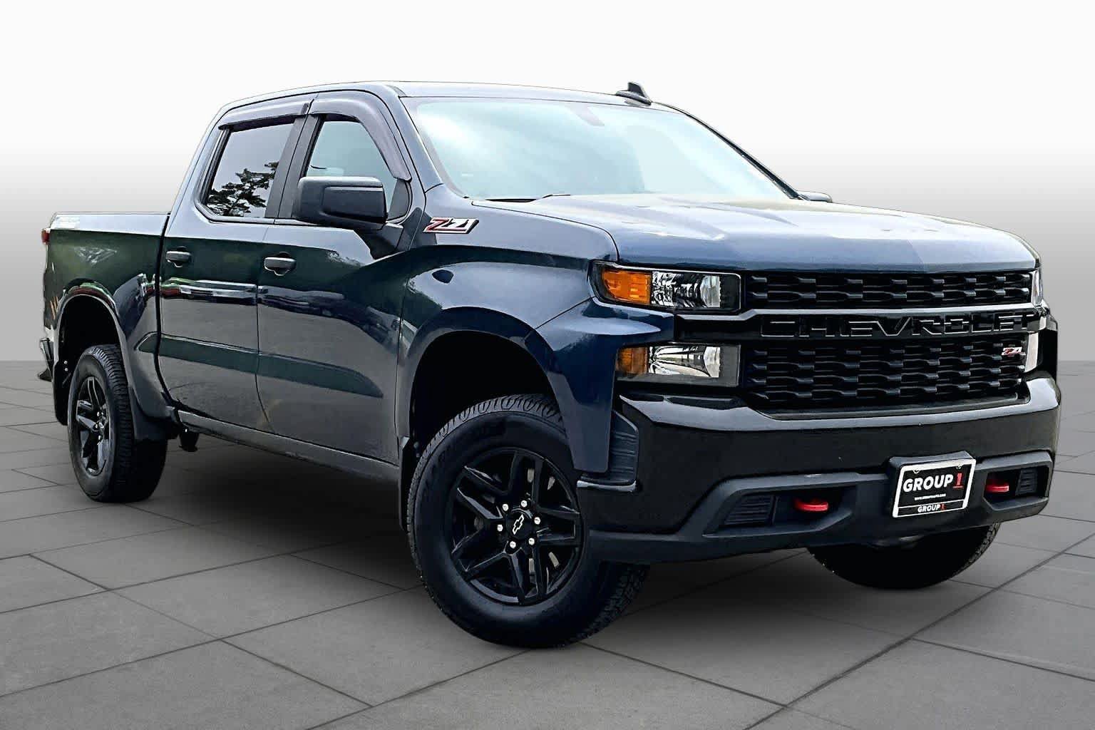Used 2021 Chevrolet Silverado 1500 Custom Trail Boss AWD/4WD image 3