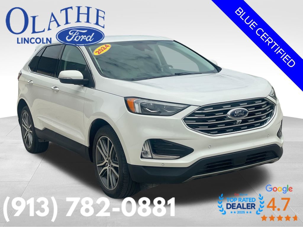 Certified 2024 Ford Edge Titanium w/ Equipment Group 301A AWD/4WD image 8