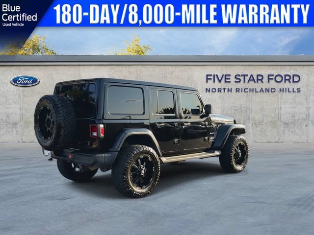 Used 2020 Jeep Wrangler Unlimited Sahara w/ Uconnect 4C Nav & Sound Group AWD/4WD image 10