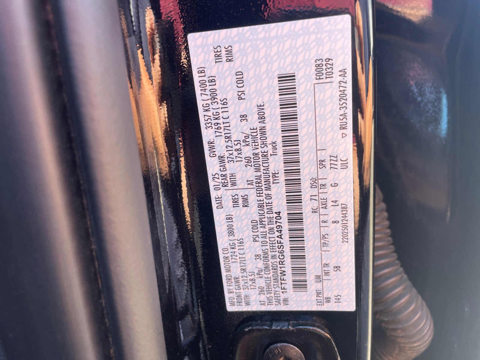 Certified 2025 Ford F150 Raptor image 33