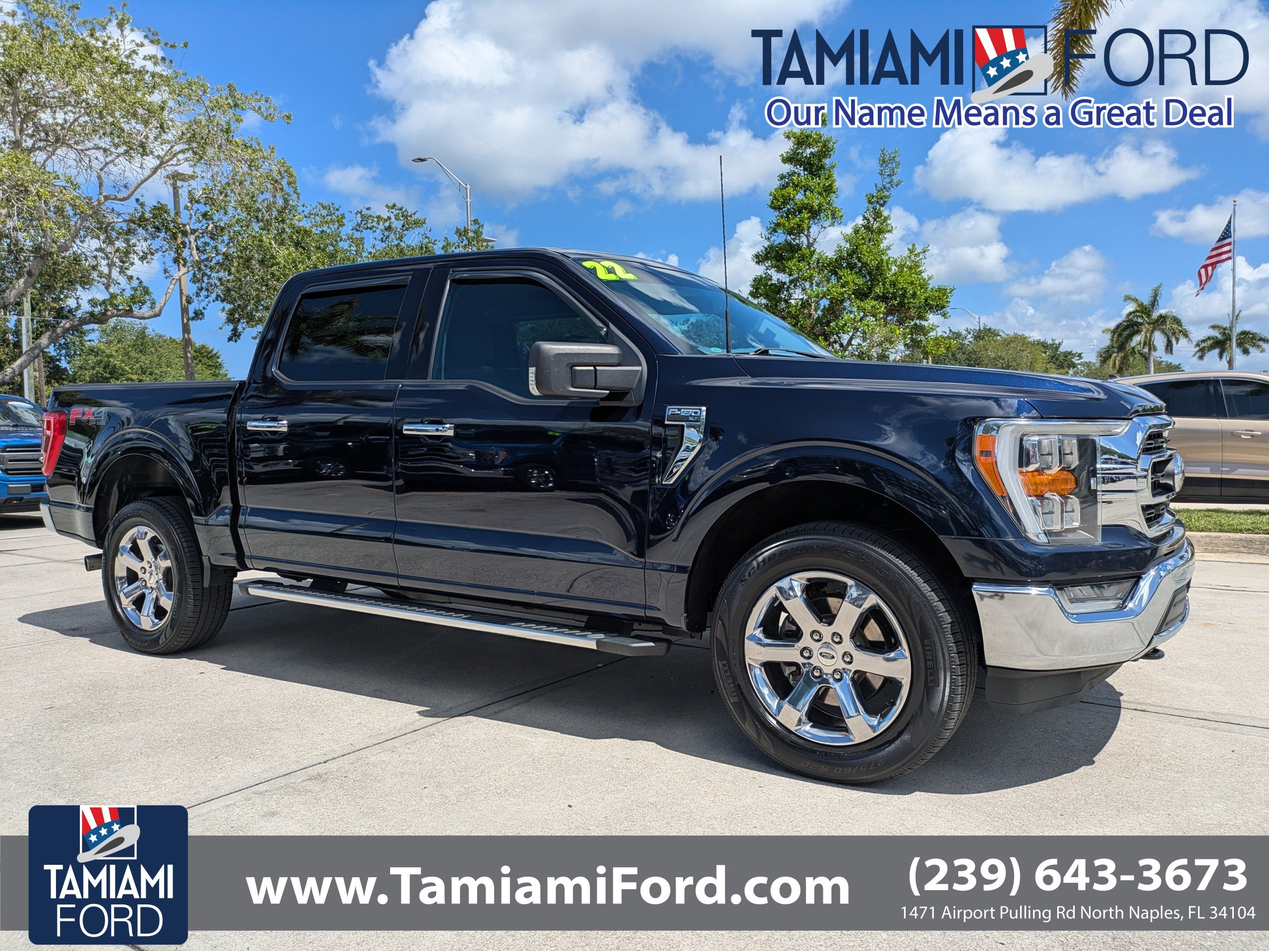 Certified 2022 Ford F150 XLT w/ Equipment Group 302A High AWD/4WD image 1