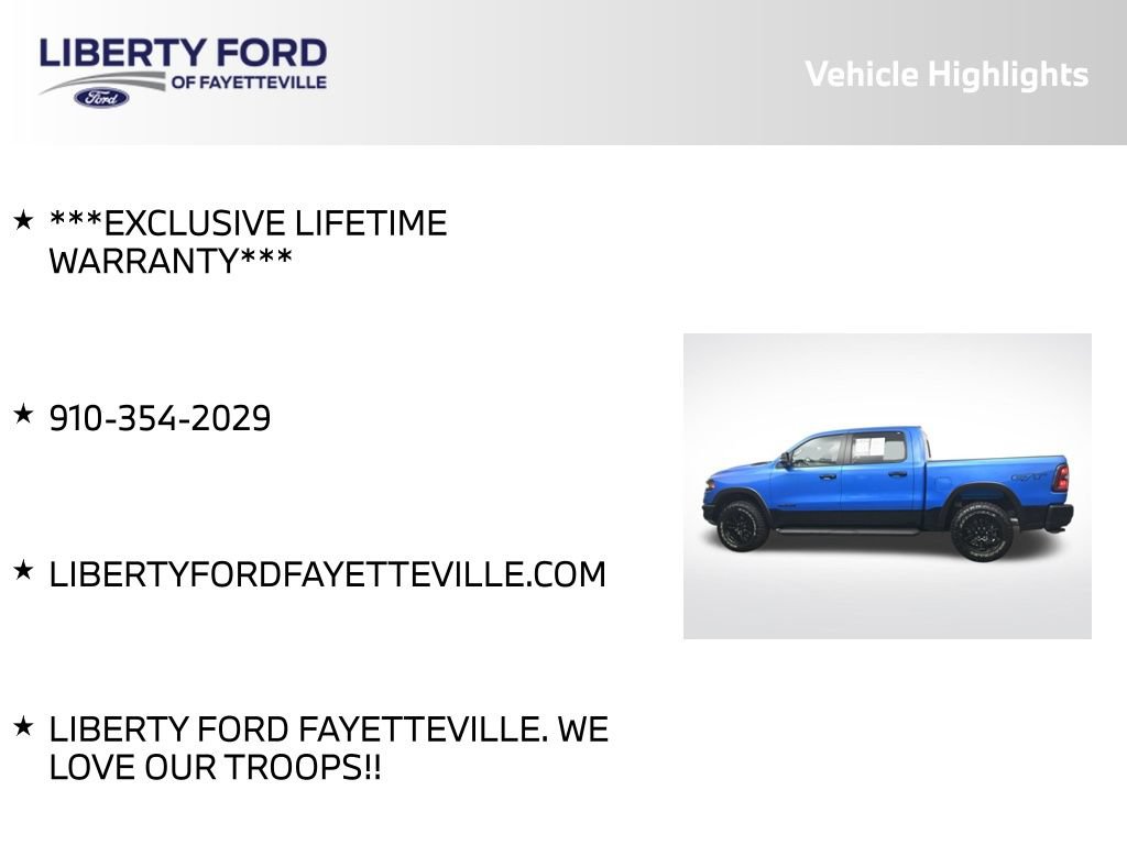 Used 2026 RAM 1500 Rebel w/ G/T Package AWD/4WD image 5