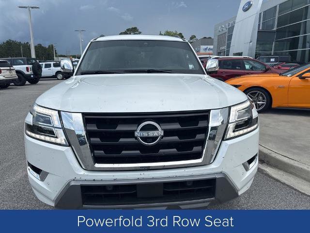 Used 2023 Nissan Armada Platinum w/ Captain's Chairs Package RWD video 3