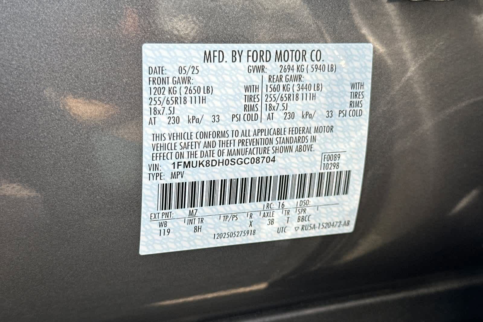 Certified 2025 Ford Explorer Active image 31