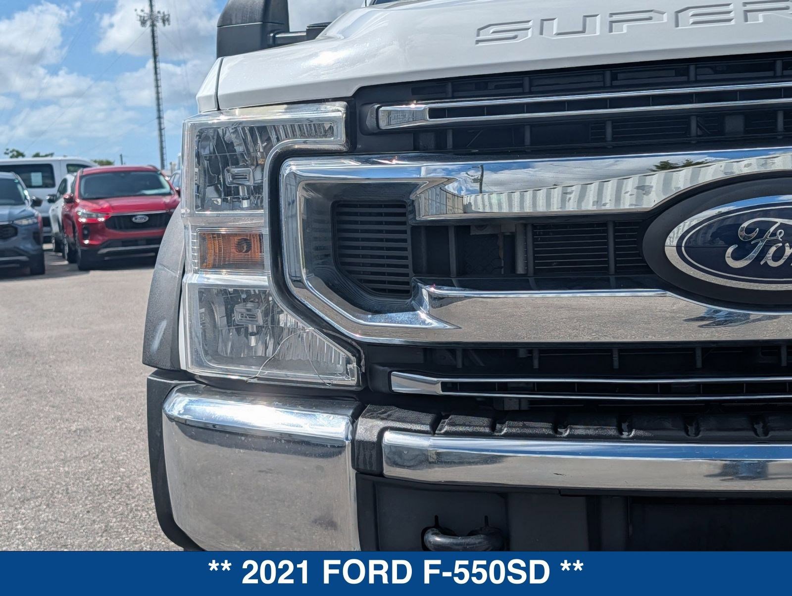 Certified 2021 Ford F550 4x4 Crew Cab Super Duty image 9