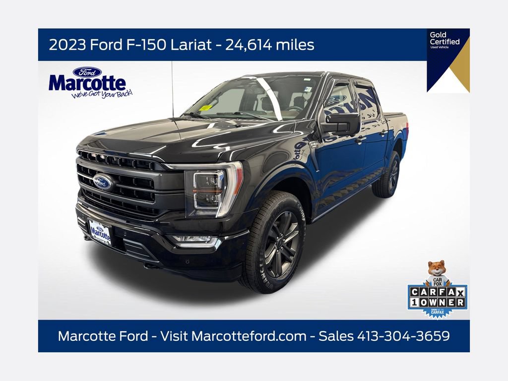 Certified 2023 Ford F150 Lariat w/ Equipment Group 502A High