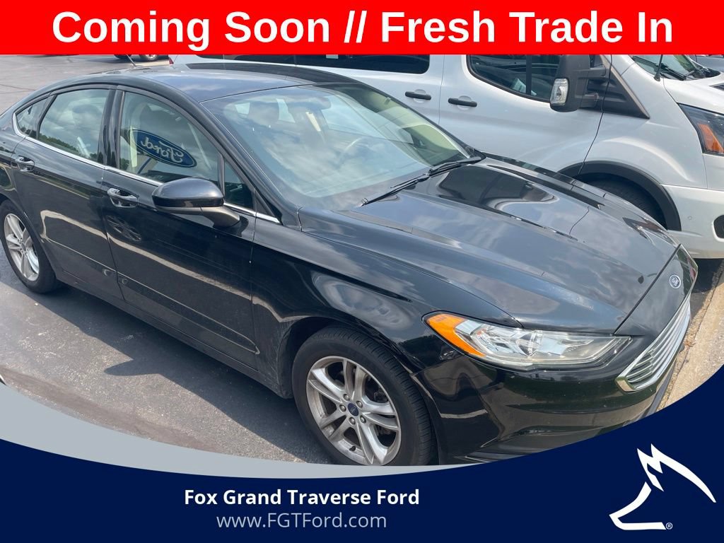 Certified 2018 Ford Fusion SE w/ Fusion SE Technology Package FWD image 1