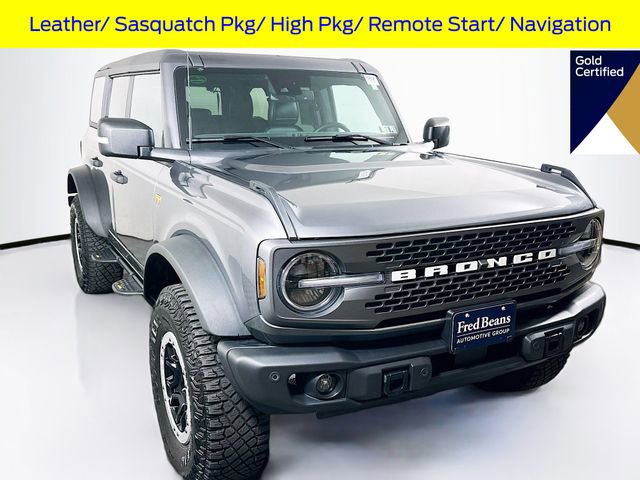 Certified 2023 Ford Bronco Badlands w/ Sasquatch Package image 1