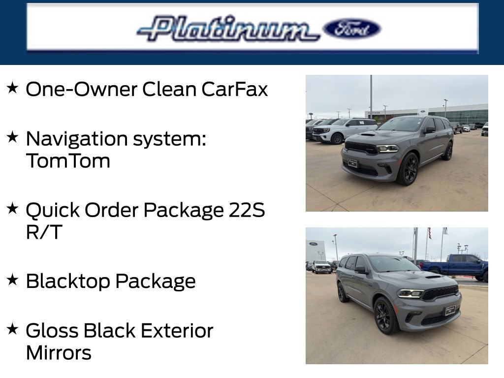 Used 2022 Dodge Durango R/T w/ Blacktop Package image 9