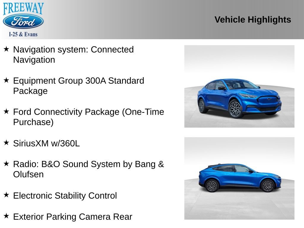 Certified 2025 Ford Mustang Mach-E Premium AWD/4WD image 3