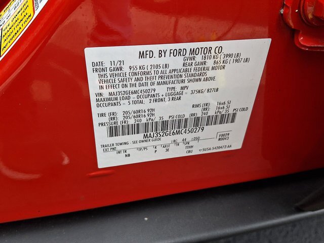 Certified 2021 Ford EcoSport SE FWD image 27