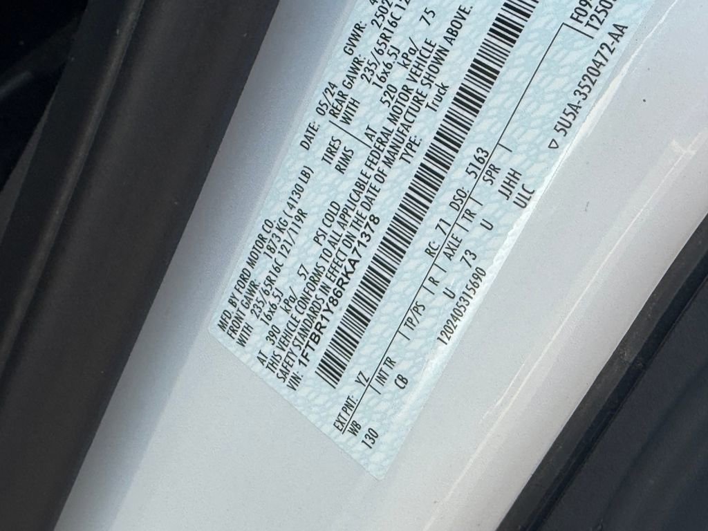 Certified 2024 Ford Transit 250 Low Roof w/ Exterior Upgrade Package image 24