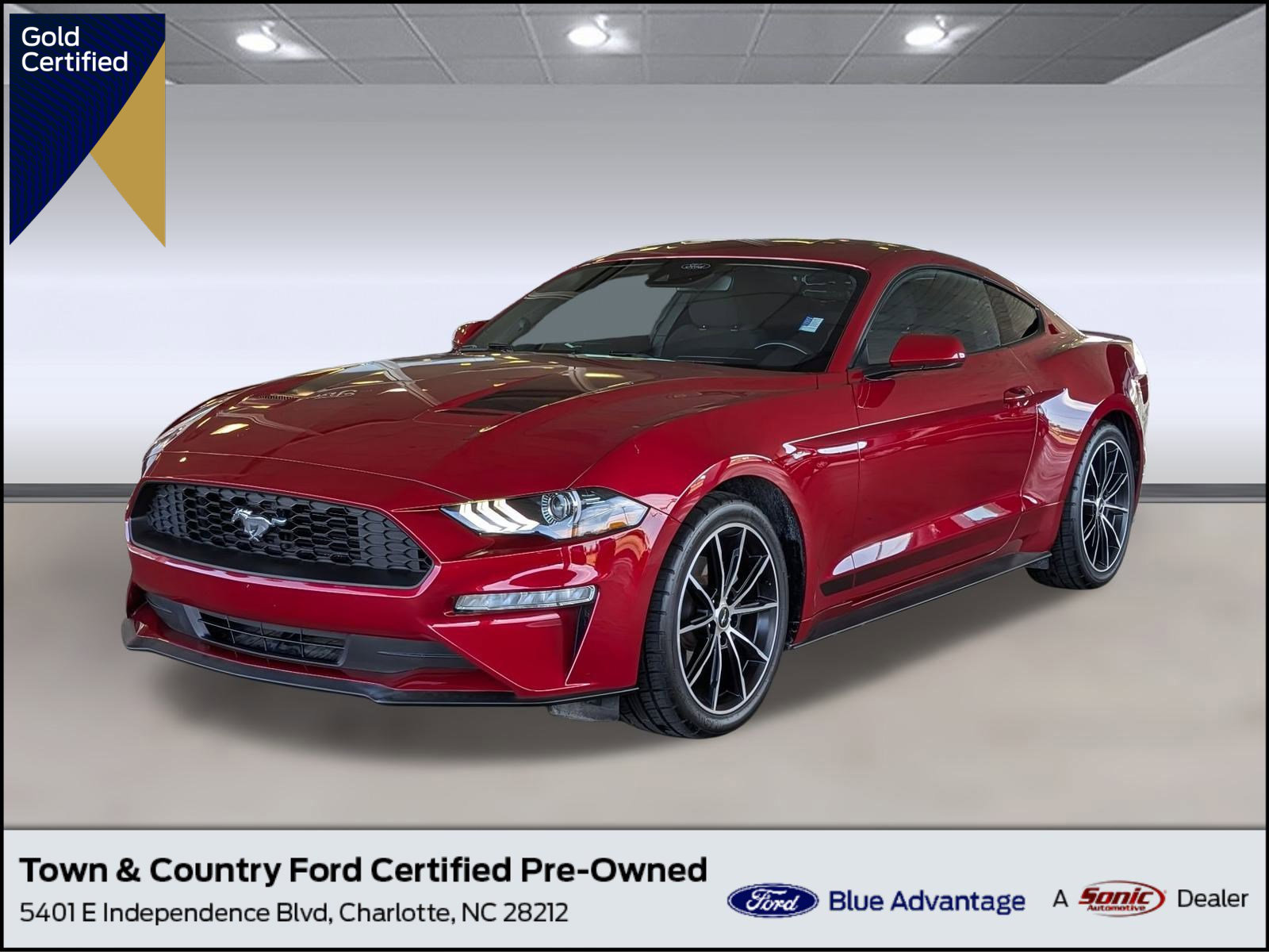 Certified 2021 Ford Mustang Coupe w/ Equipment Group 101A