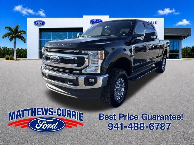 Certified 2021 Ford F250 XLT w/ XLT Premium Package AWD/4WD image 4