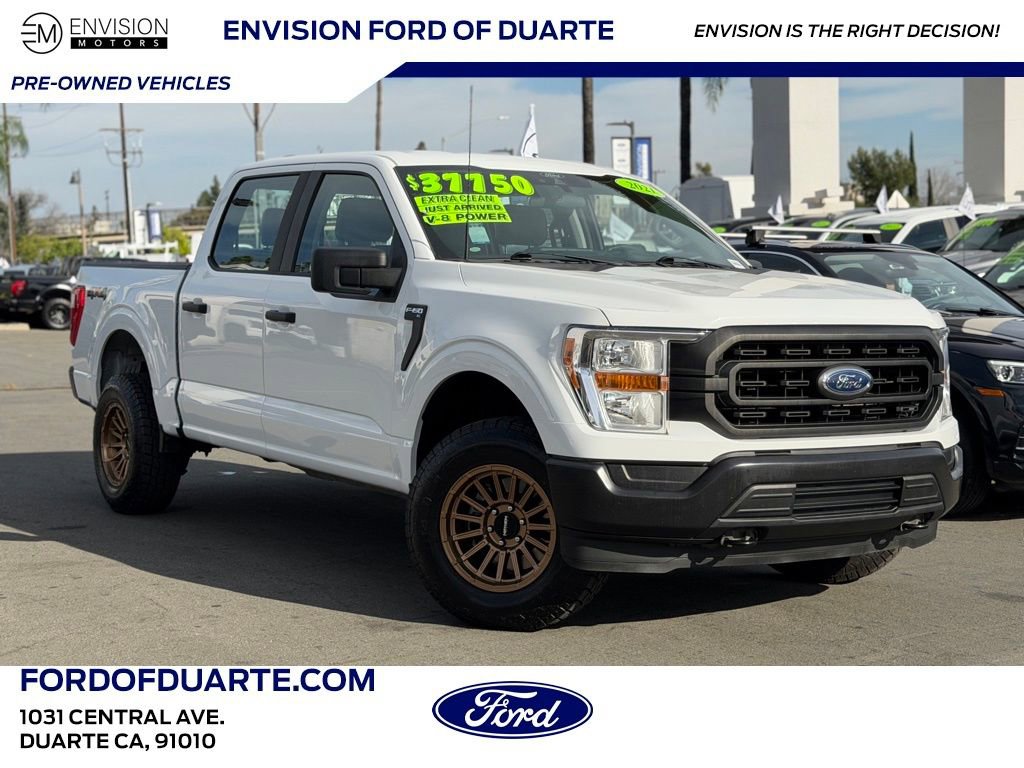Certified 2021 Ford F150 XL w/ Equipment Group 101A High