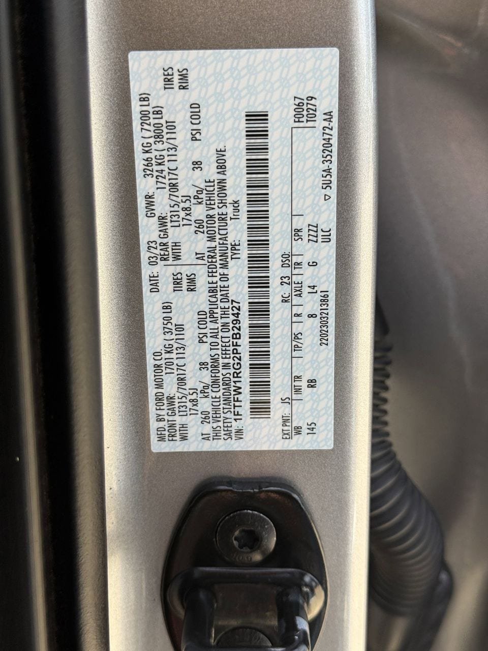 Certified 2023 Ford F150 Raptor AWD/4WD image 30
