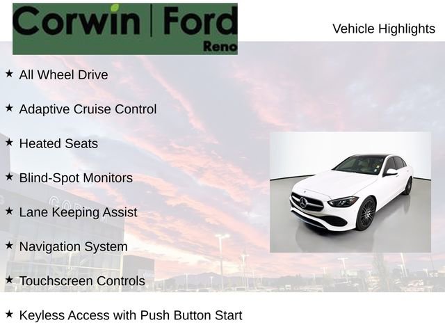 Used 2022 Mercedes-Benz C 300 4MATIC Sedan image 7