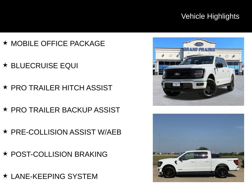 Certified 2024 Ford F150 XLT w/ Equipment Group 302A MID AWD/4WD image 5