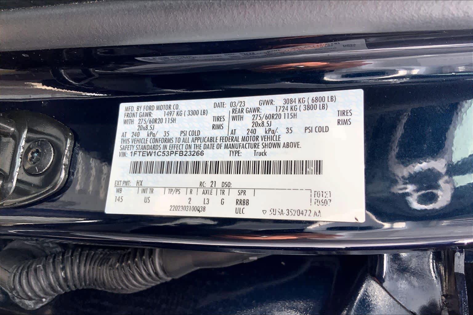 Certified 2023 Ford F150 XLT w/ Equipment Group 302A High RWD image 31