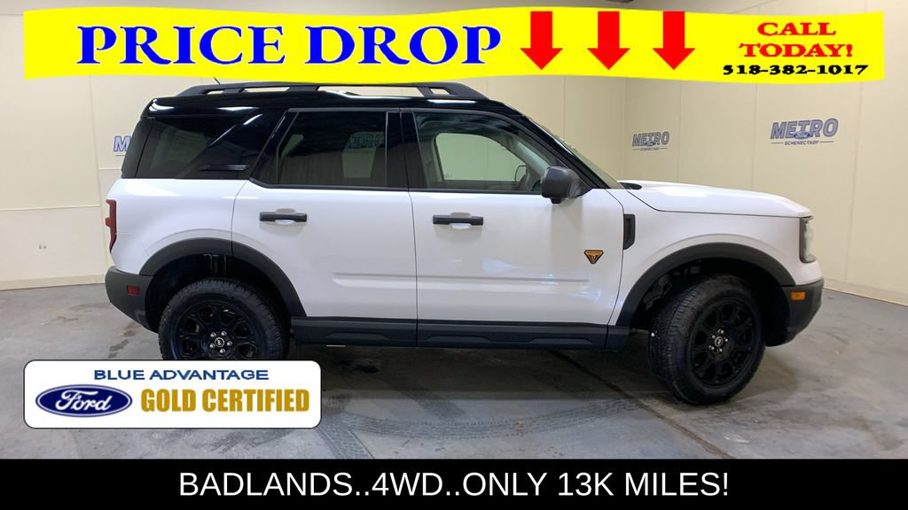 Certified 2025 Ford Bronco Sport Badlands w/ Badlands Tech Package AWD/4WD image 2