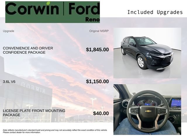 Used 2021 Chevrolet Blazer LT AWD/4WD image 3