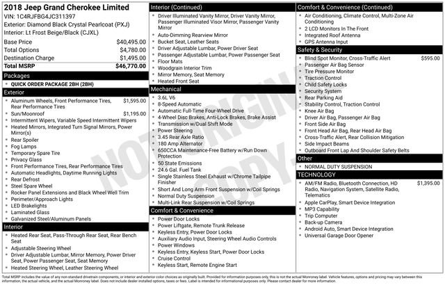 Used 2018 Jeep Grand Cherokee Limited image 10