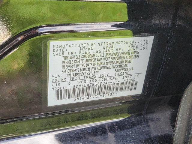 Used 2020 Nissan Sentra SV FWD image 30