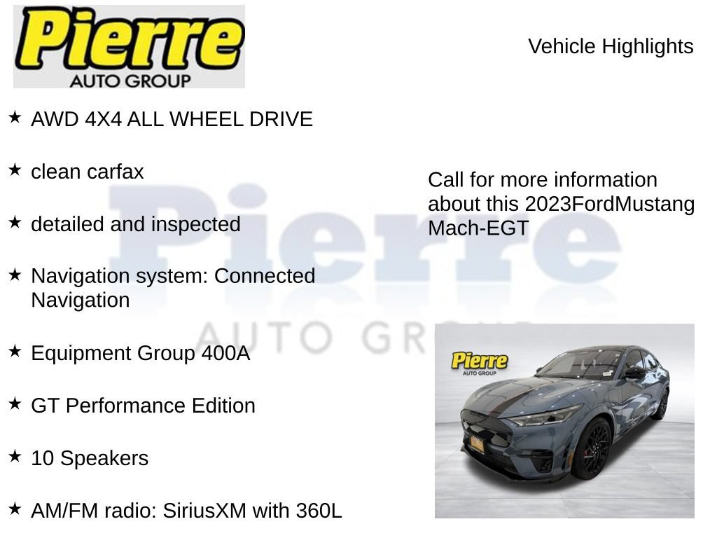 Certified 2023 Ford Mustang Mach-E GT w/ GT Performance Edition AWD/4WD image 7