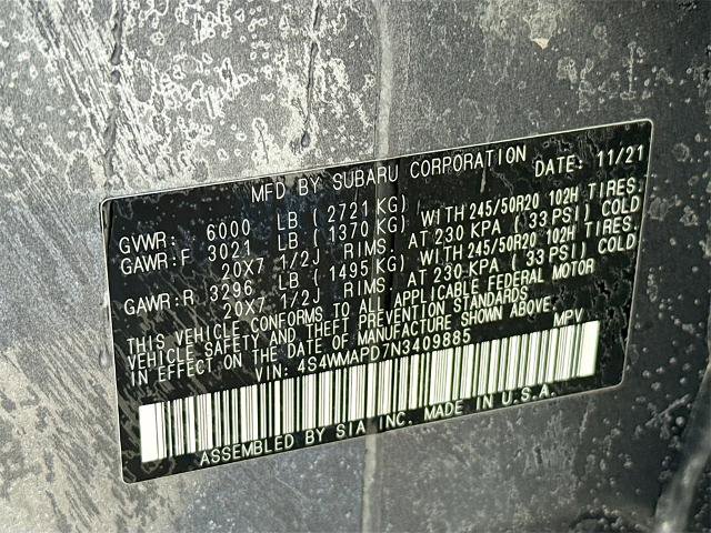 Used 2022 Subaru Ascent Limited w/ Technology Package image 25