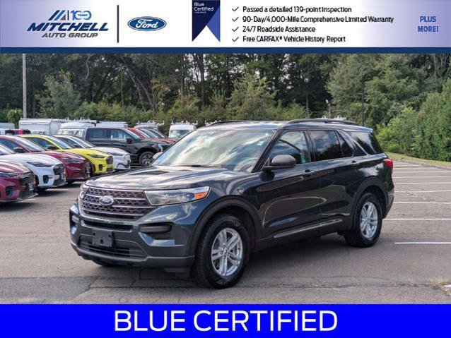 Certified 2022 Ford Explorer XLT w/ Class IV Trailer Tow Package