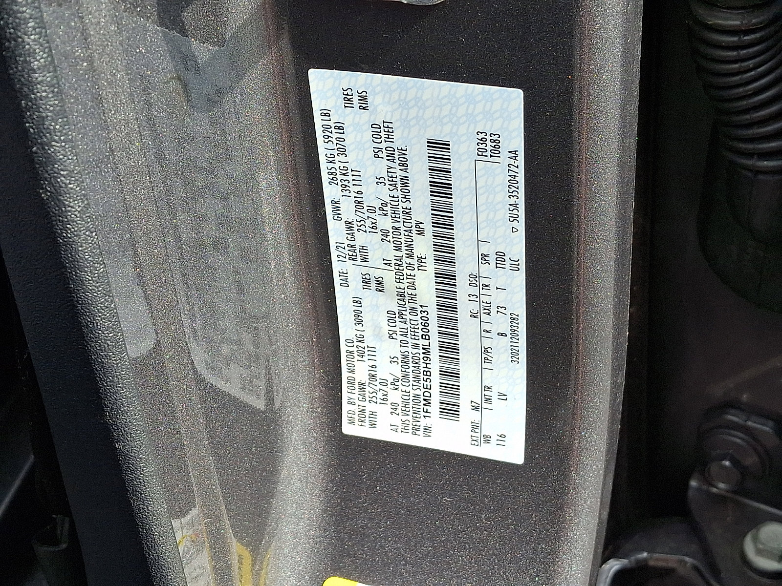 Certified 2021 Ford Bronco 4-Door AWD/4WD image 26