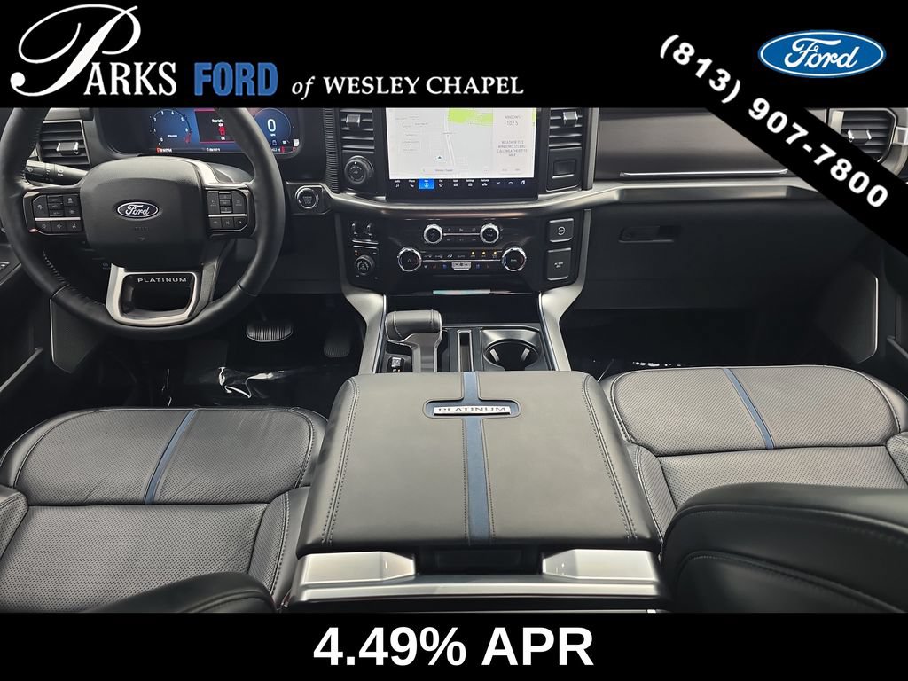 Certified 2024 Ford F150 Platinum w/ Equipment Group 702A High AWD/4WD image 10