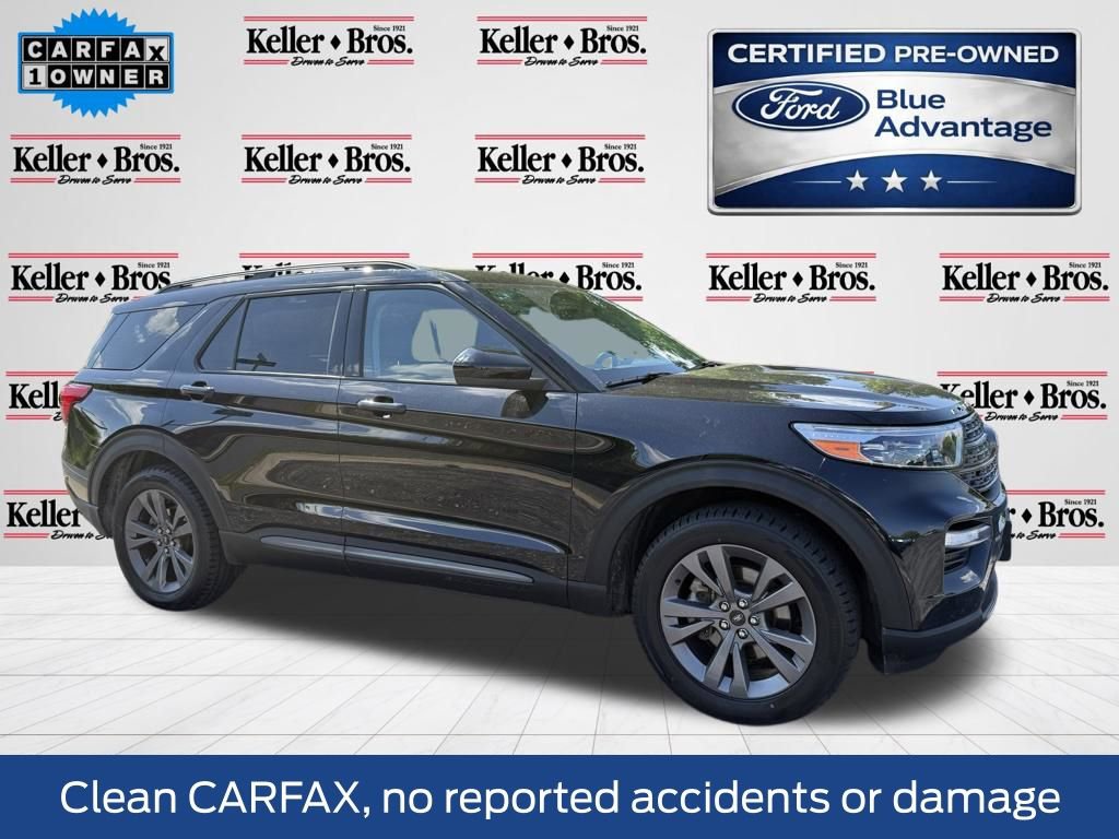 Certified 2023 Ford Explorer XLT w/ Equipment Group 202A AWD/4WD image 1