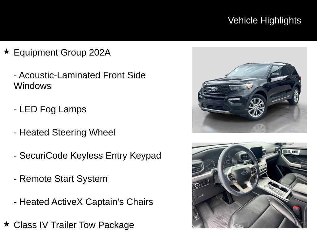 Certified 2023 Ford Explorer XLT w/ Equipment Group 202A AWD/4WD image 6