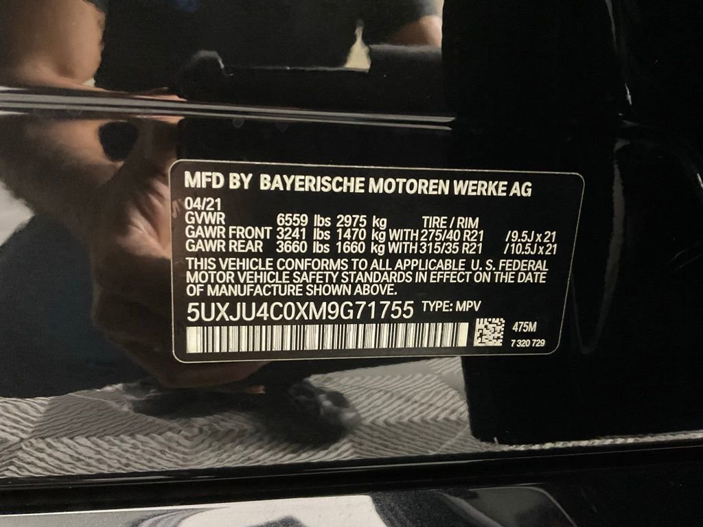 Used 2021 BMW X5 M50i w/ Executive Package image 27