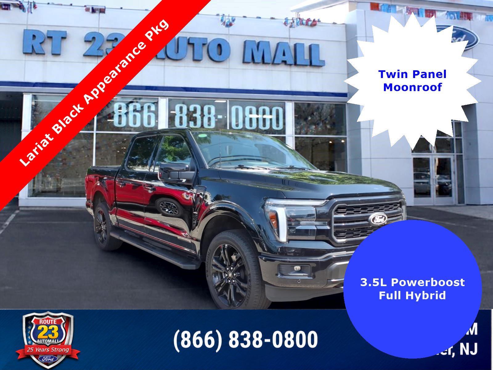 Certified 2025 Ford F150 Lariat w/ Equipment Group 502A High