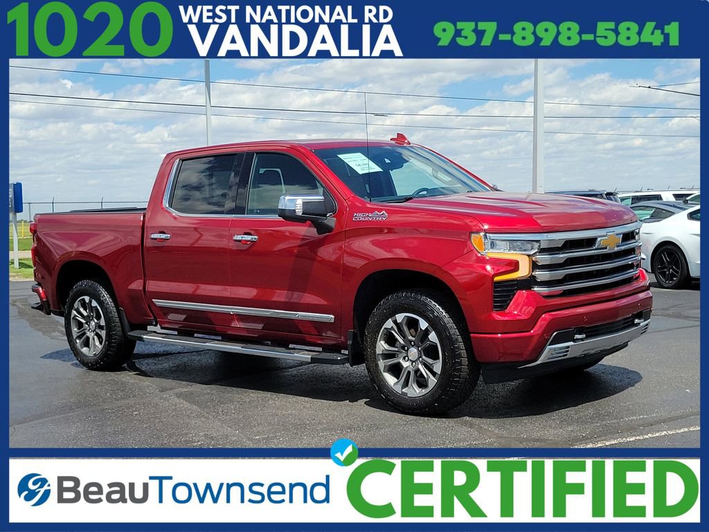 Used 2025 Chevrolet Silverado 1500 High Country w/ Technology Package AWD/4WD image 1