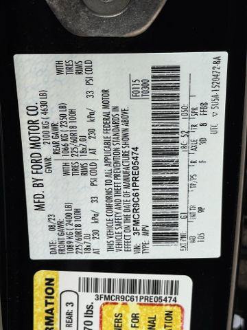 Certified 2023 Ford Bronco Sport Outer Banks w/ Tech Package AWD/4WD image 11
