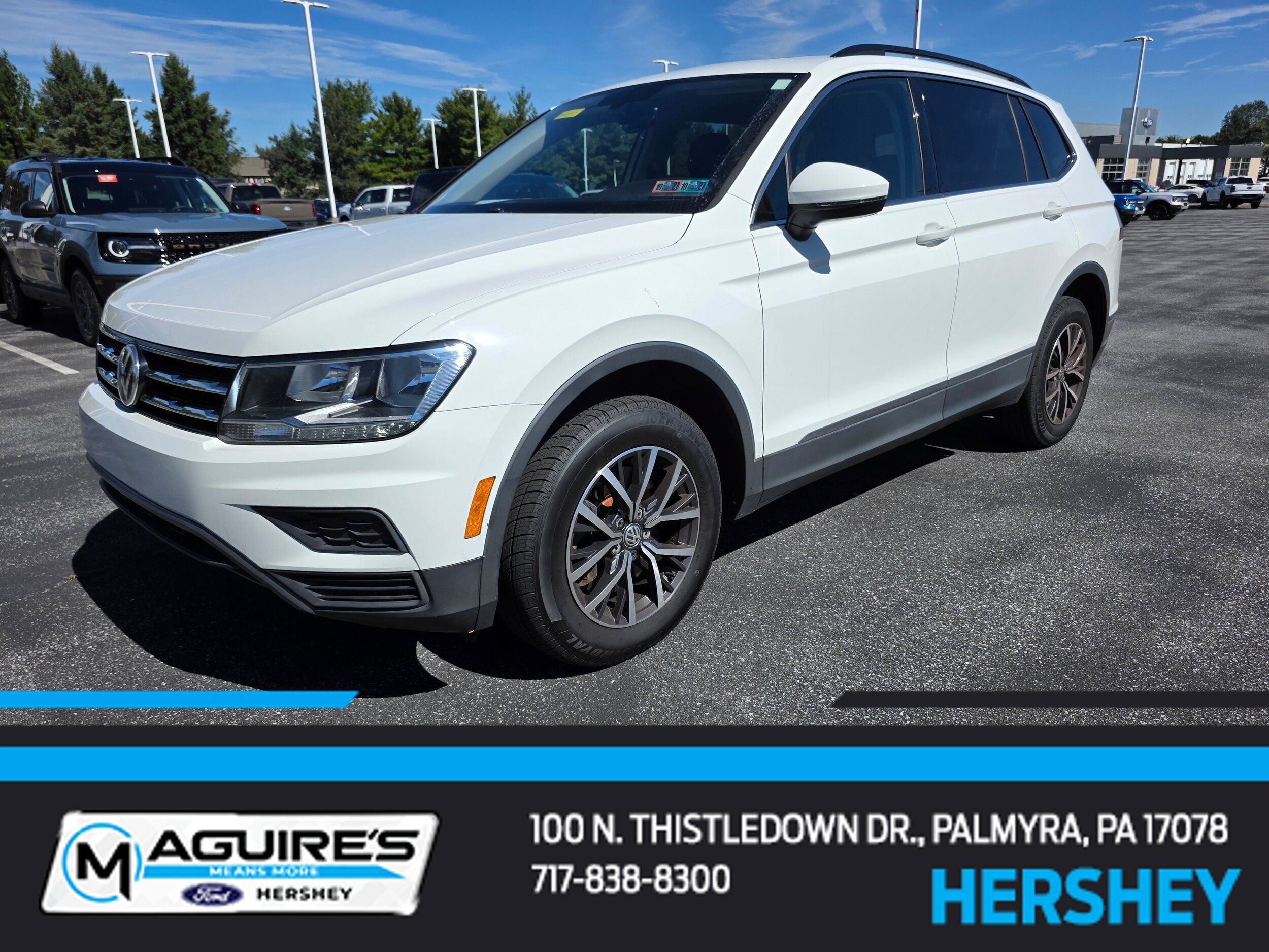Used 2020 Volkswagen Tiguan SE w/ Panoramic Sunroof Package AWD/4WD image 1