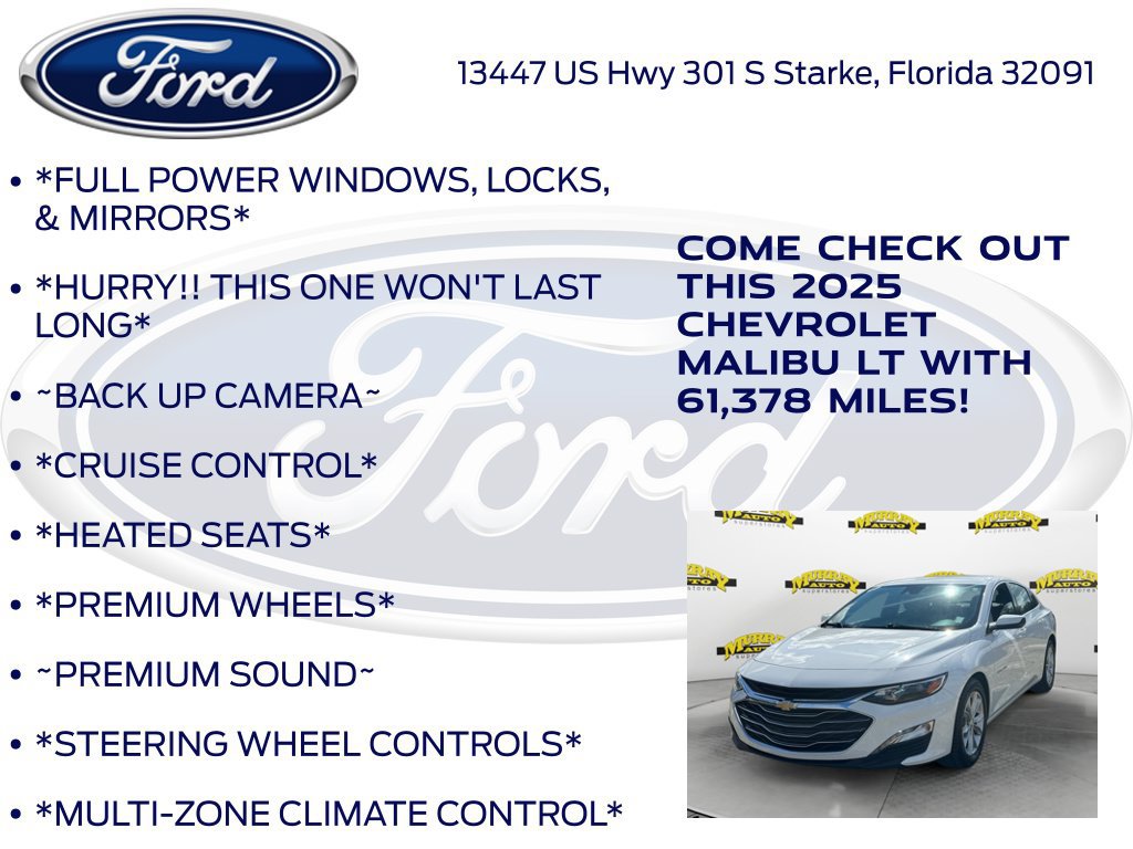 Used 2025 Chevrolet Malibu LT FWD image 12