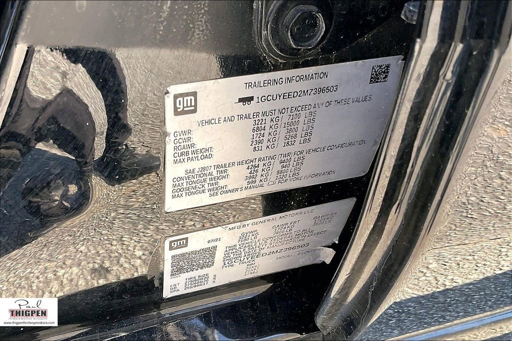 Used 2021 Chevrolet Silverado 1500 RST image 35