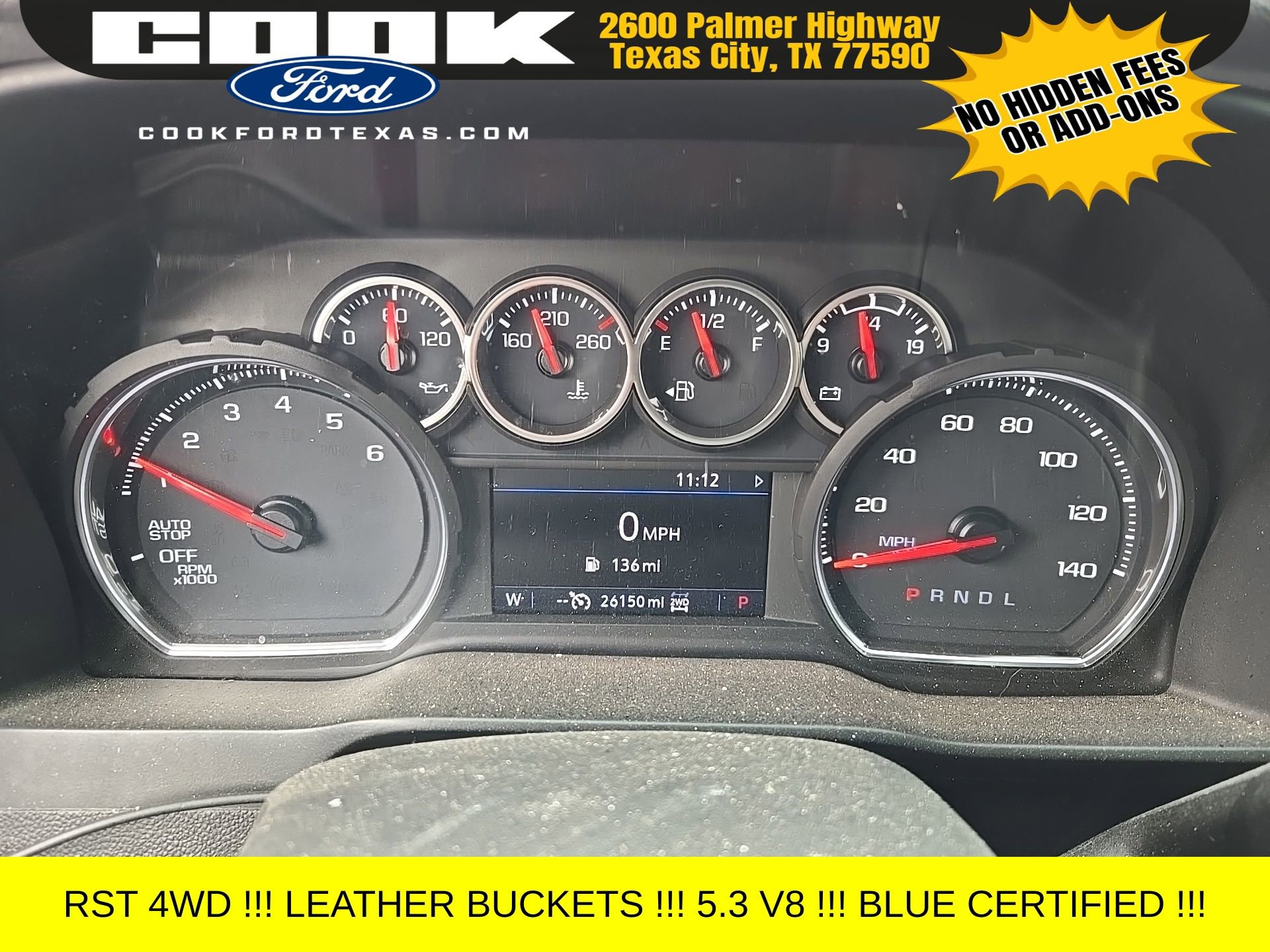 Used 2021 Chevrolet Silverado 1500 RST w/ Texas Edition Plus image 8