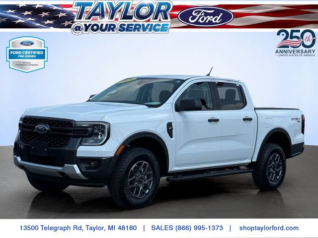 Certified 2025 Ford Ranger XLT w/ Equipment Group 301A High AWD/4WD image 1