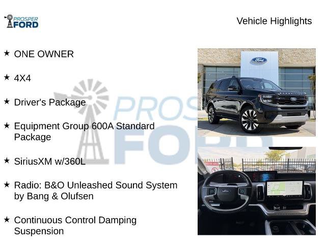 Certified 2025 Ford Expedition Platinum w/ Driver's Package AWD/4WD image 5