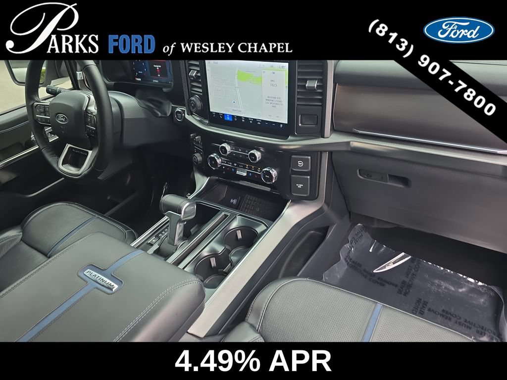 Certified 2024 Ford F150 Platinum w/ Equipment Group 702A High AWD/4WD image 9