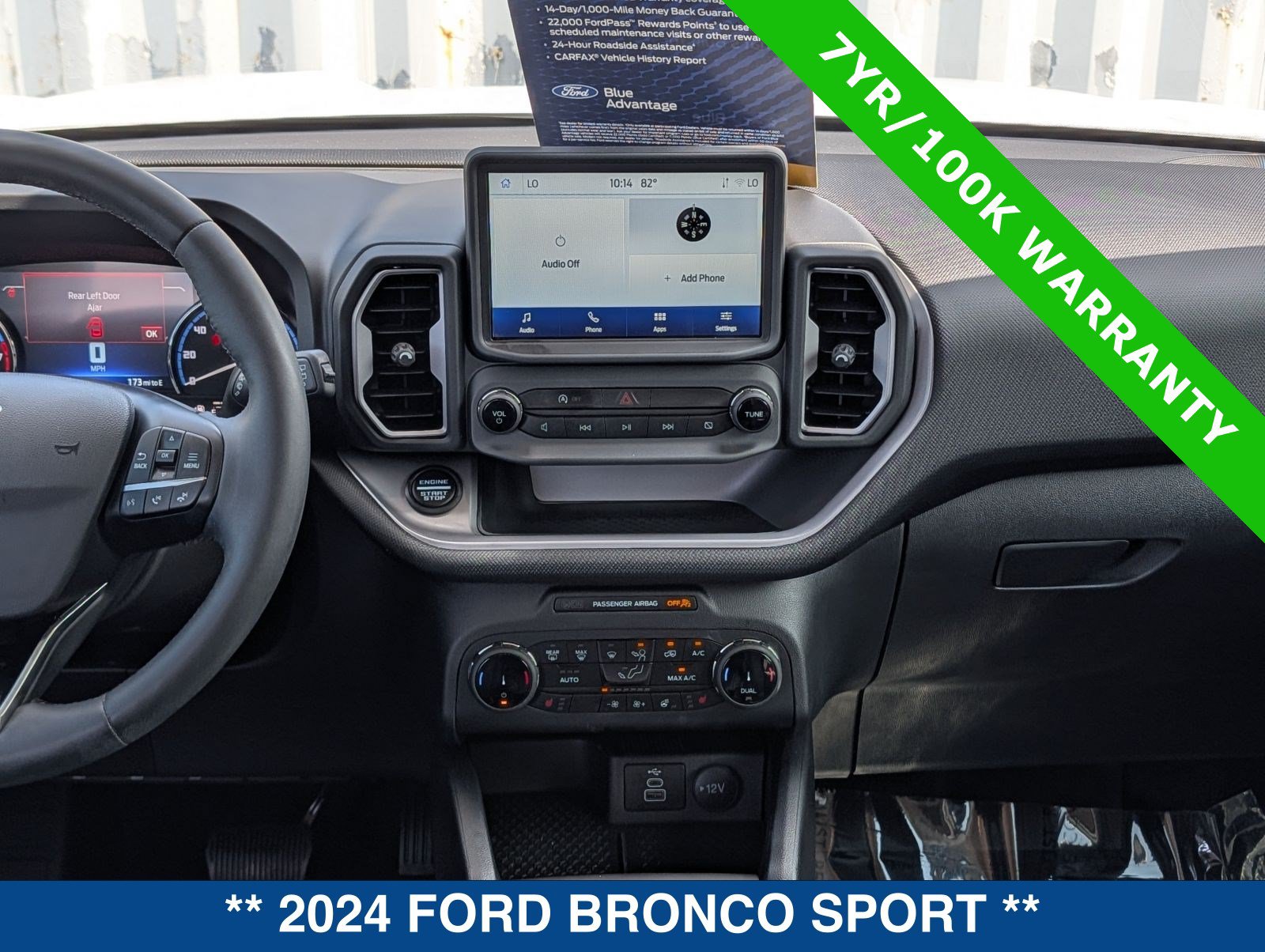 Certified 2024 Ford Bronco Sport Outer Banks AWD/4WD image 19