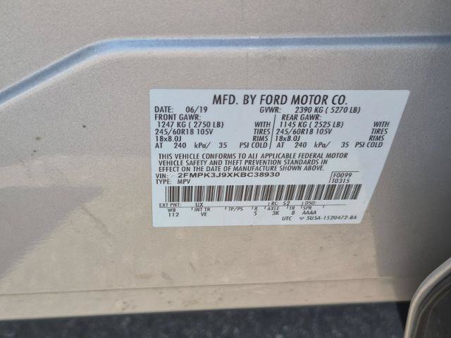 Certified 2019 Ford Edge SEL w/ Equipment Group 201A FWD image 34