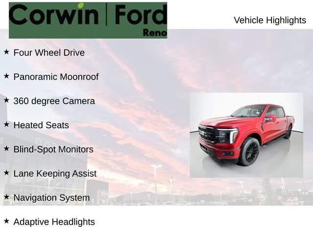 Certified 2025 Ford F150 Lariat AWD/4WD image 6