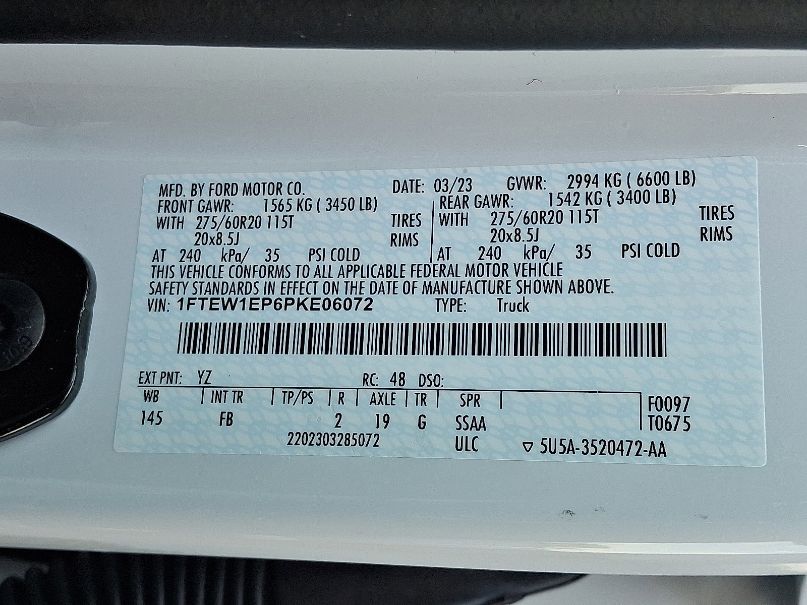 Certified 2023 Ford F150 XLT w/ Equipment Group 302A High image 27