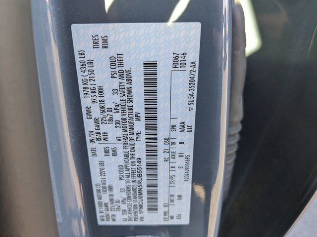 Certified 2024 Ford Escape ST-Line w/ Tech Pack #1 image 38